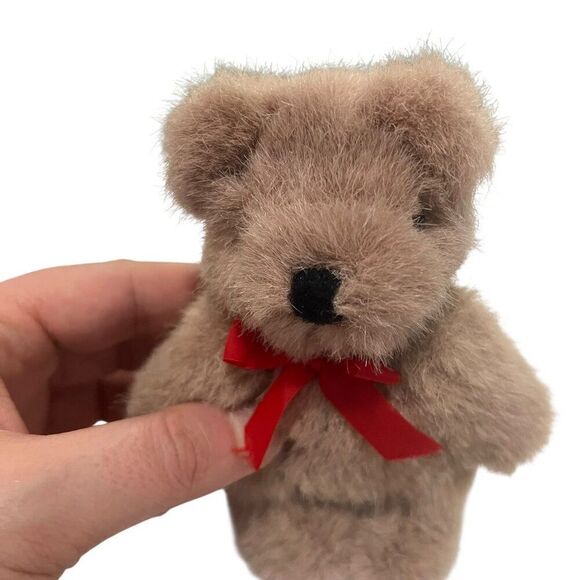 Vintage Jointed Teddy Bear Plush Good Condition - Picture 4 of 4